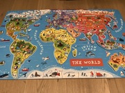 Mapa świata Janod magnetyczna