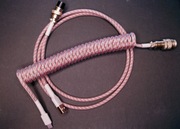 Kabel USB - USB Typ-C, coil, sprężyna Aviator,GX16