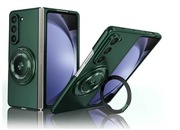 ETUI GUMA CASE MAGSAFE SAMSUNG GALAXY Z FOLD 5 MAGNES ZIELONE PODSTAWKA
