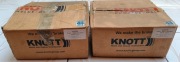 Knott bęben hamulcowy z łożyskiem 200x50 112x5 KK0935S - dwa nowe zestawy