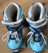 Rolki Wrotki Łyżwy dziecięce regulowane 32-35 stan bardzo dobry