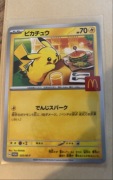 Karta Pikachu promo 2025 mcdonald