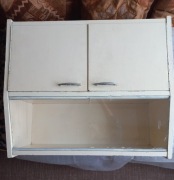 Szafka wisząca oszklona vintage PRL lata 60-te