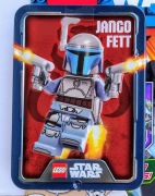 LEGO Star Wars Minifigurka Jango Fett sw1433 +Metal Box (Edycja kolekcjoner