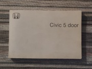 Instrukcja obsługi Honda Civic VIII UFO