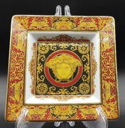 PATERKA 13 cm ROSENTHAL VERSACE MEDUSA RED