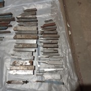 Zestaw noży tokarskich 