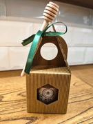 Zestaw prezentowy. Miód w prezencie. Miód + łyżka. Akacjowy, Lipowy