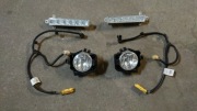 komplet lampy LED dzienne Przeciwmgłowe kable Lewe Prawe CITROEN C3 II Lift