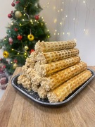 wafle rurki z kajmakiem