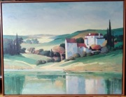 Pejzaż z cyprysami Max Hayslette 