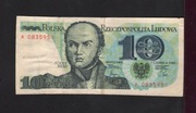 10 złotych 1.06.1982 seria A 0835951 