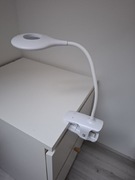 Lampka biurkowa Hurtel biały moc do 3 W