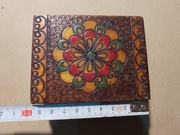 stare góralskie pudełko, skrzynka drewniana styl cepelia