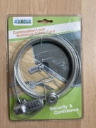 Zapinacz szyfr. linka zabezpieczająca do laptopów