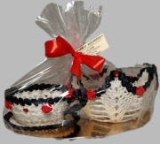 Zestaw na słodycze miseczka z filiżanką ręcznie wykonane 