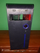 Obudowa ATX czarna z USB audio panel przedni – kompletna, stan dobry