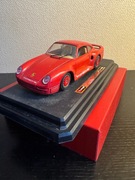 Model 1;24 Metalowy PORSCHE 959 TURBO samochód BBURAGO