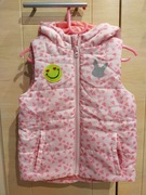 Bezrękawnik dziewczęcy r.110