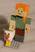 Zestaw LEGO Minecraft BigFig Alex z kurczakiem 21149