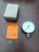 Nowy manometr, ciśnieniomierz, 0-4 bar, 63 mm, 1/4 cala