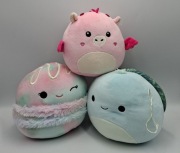 Squishmallows 3 sztuki ok 20cm