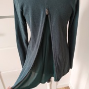 Morski sweter z zamkiem