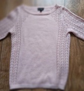 Tanio sweterek Topshop. Pudrowy róż. Rozmiar 34