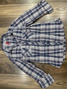 H&M koszula w kratkę z rękawami 3/4 rozmiar M