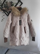 Kurtka ocieplana dorimodes produkt polski z futerkiem 