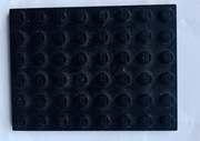 LEGO 3036 Czarna płyta 6 x 8 3053
