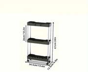 Organizer przy łóżku Stojący na podłodze Sypialnia Kuchnia Łazienka