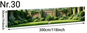 15 rodz. Baner ogrodowy ,ogrodzenie 230x180