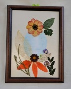 Pisanka w suszonych kwiatach dekoracja Wielkanocna prezent na Zajączka