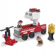 Klocki psi patrol 2w1 wóz strażacki i helikopter