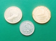 ALBANIA . MACEDONIA - Zestaw 3 monet 1995 2008 Leke Denar L32