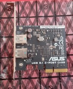 Asus karta rozszerzeń - 2 x USB 3.1 