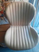 Krzesło w stylu skandynawskim / nowoczesnym – Beżowe – Nowe