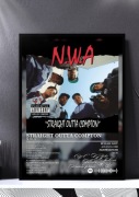 NWA Straight Outta Compton plakat album a3 w ramce obraz poster