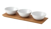 IKEA 3 miski + tacka TYNGDLÖS nowe