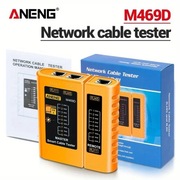Tester kabli LAN, RJ 45, RJ 11 na baterię 9V