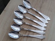 BULIONÓWKI POSREBRZANE ŁYŻKI GRAWER DANIA