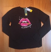 Bluzka Benetton Glam Rock cekiny 11-12 lat