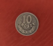 Moneta 10 groszy 1980, aluminium