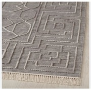 Dywan IKEA Targras 170x240 cm Szary Wełna