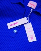 CRUSH sukienka S ołówkowa obcisła 100% kaszmirowa rabanne chloe mugler lv