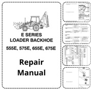 FORD New Holland koparko-ładowarka 55E 575E 655E 675E Repair Manual