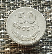 50 groszy 1967 r.  stan obiegowy.