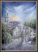 Jerozolima - obraz olejny - Friedrich 