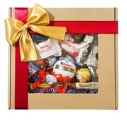 Zestaw prezentowy słodycze Box, paczka, cukierki Urodziny Imieniny